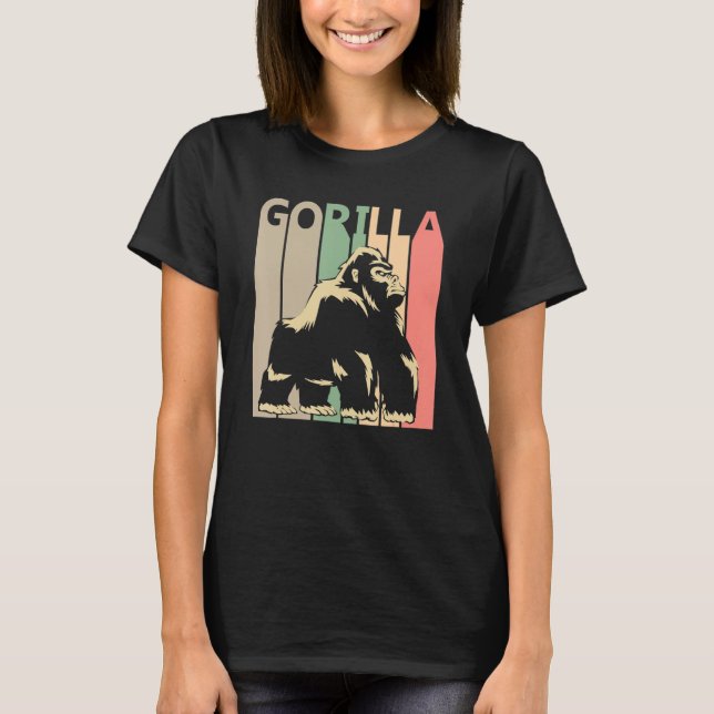 Camiseta Disfraz de Gorila Gracioso (Anverso)