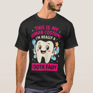 Camiseta Disfraz de Hada de los Dientes Lindo para Mujeres 