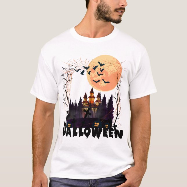 Camiseta disfraz de Halloween (Anverso)