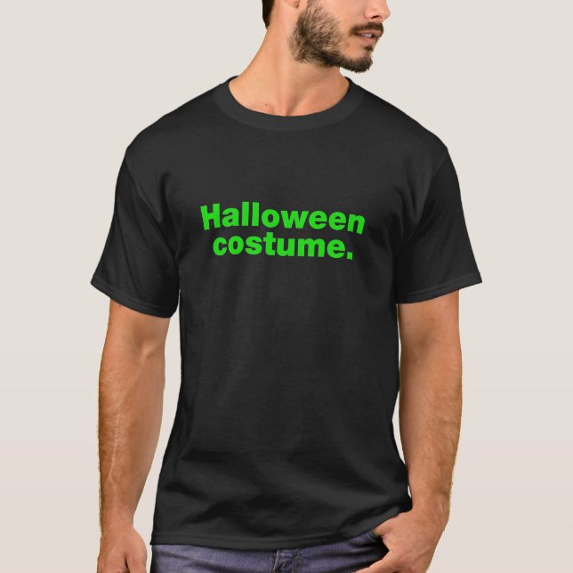 Camiseta Disfraz de Halloween (Anverso)