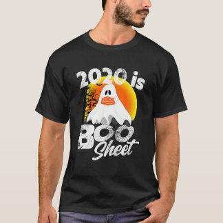 Camiseta Disfraz De Halloween 2020 - Fantasma Con Máscara -