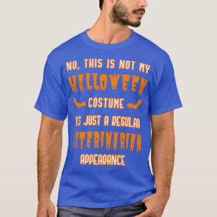Camiseta Disfraz de Halloween Aparición veterinaria