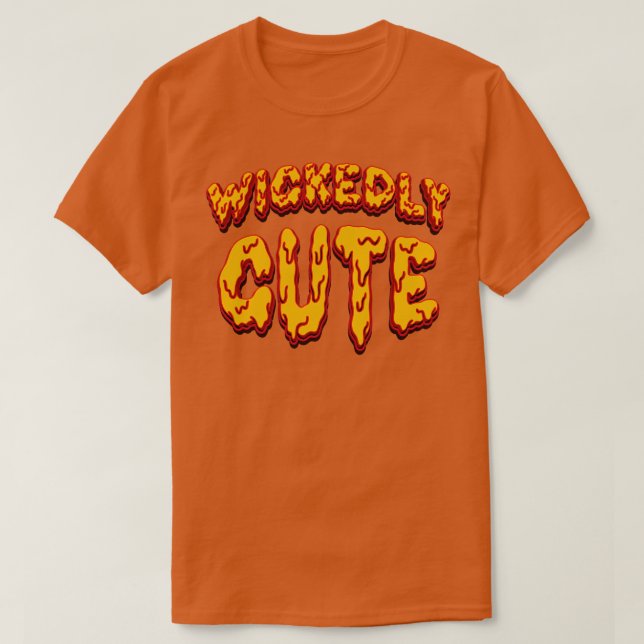 Camiseta Disfraz de Halloween astuto (Diseño del anverso)