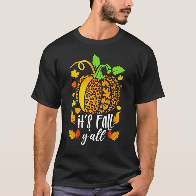 Camiseta Disfraz de Halloween Calabaza de otoño gozo de acc (Anverso)