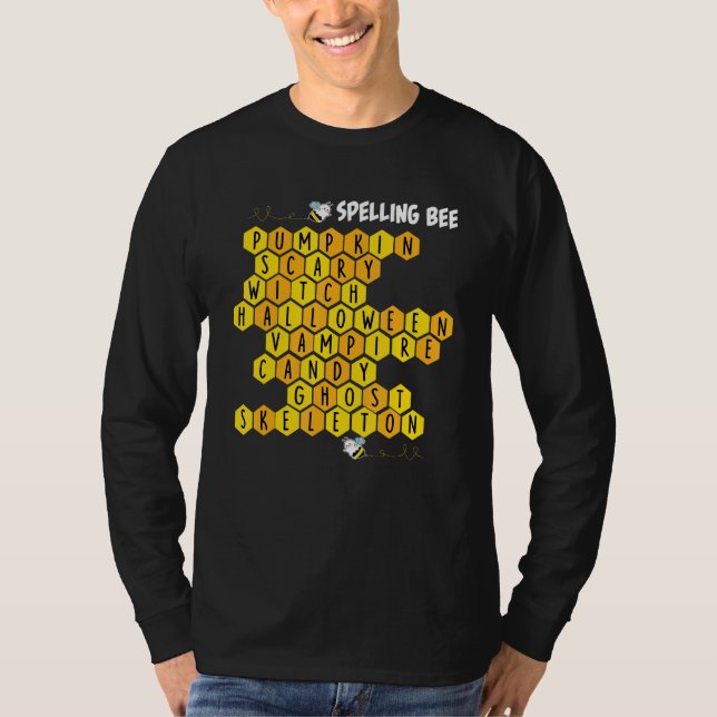 Camiseta Disfraz de Halloween con juego de palabras de conc (Anverso)