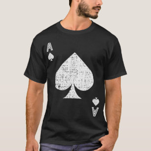 Camiseta Disfraz De Halloween De As De Spades