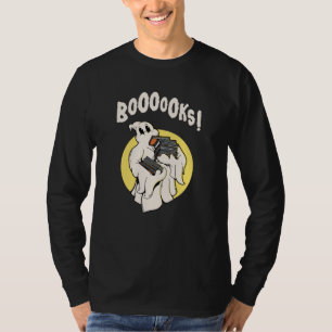 Camiseta Disfraz de Halloween de fantasma gusano de libro d
