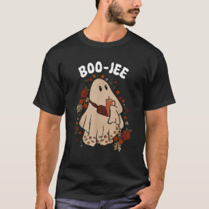 Camiseta Disfraz de Halloween de fantasma lindo de temporad