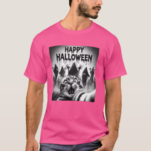 Camiseta Disfraz de Halloween de Fantasma para Hombres y Mu