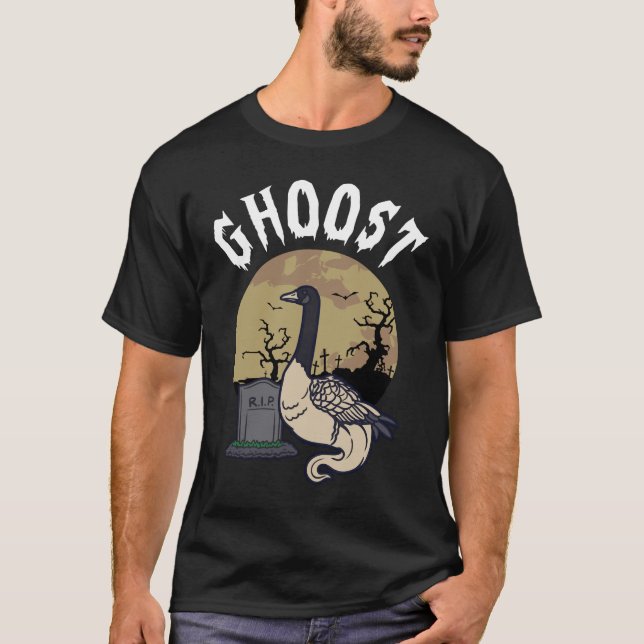 Camiseta Disfraz de Halloween de ganso (Anverso)