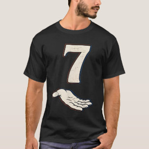 Camiseta Disfraz de Halloween de hombre con número 7 que co