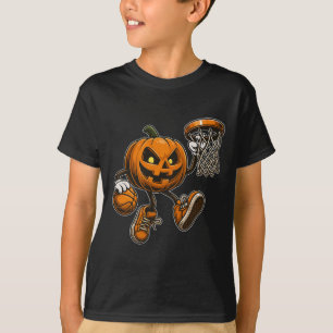 Camiseta Disfraz de Halloween de Jack O Lantern Esquelético