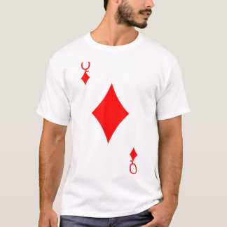 Camiseta Disfraz de Halloween de la Reina de los diamantes