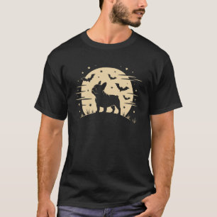 Camiseta Disfraz de Halloween de Luna Llena de Bulldog Fran