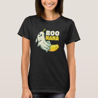 Camiseta Disfraz de Halloween de plátano fantasma lindo Boo