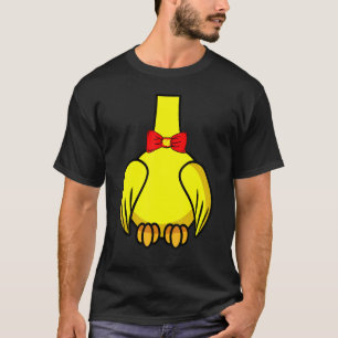 Camiseta Disfraz de Halloween de pollo para adultos y niños