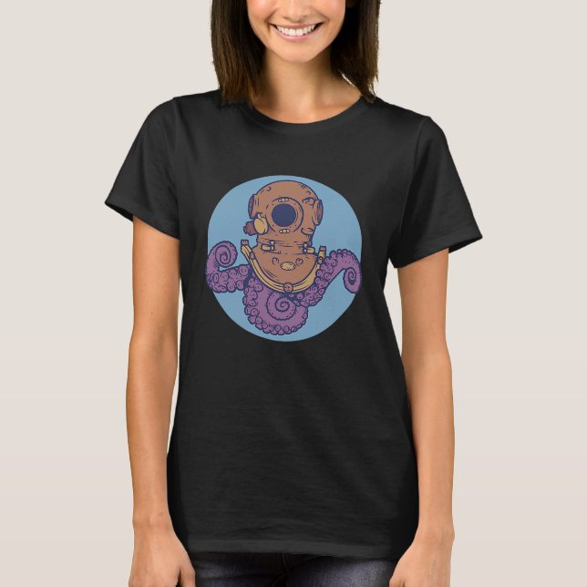 Camiseta disfraz de Halloween de pulpo (Anverso)