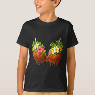 Camiseta Disfraz de Halloween de sujetador de coco DIY dive