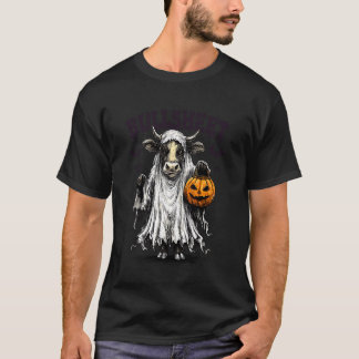 Camiseta Disfraz de Halloween de vaca divertida Bullsheet
