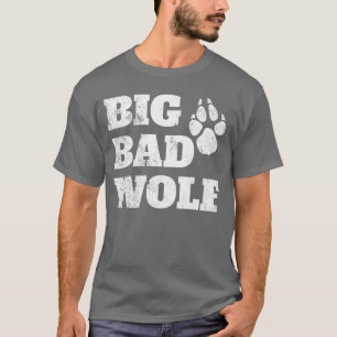 Camiseta Disfraz de Halloween del Lobo Malo Grande