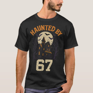 Camiseta Disfraz de Halloween del meme 67 atormentado por 6