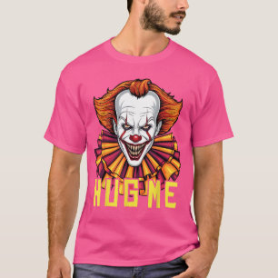 Camiseta Disfraz de Halloween espeluznante payaso de terror