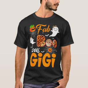 Camiseta Disfraz de Halloween G de Gigi Soky Fab Boo Lous L