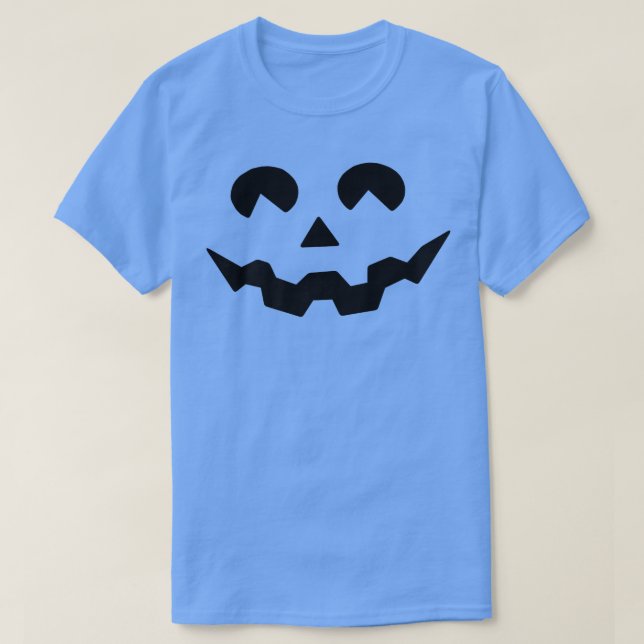 Camiseta Disfraz de Halloween Jack O' Lantern Pumpkin Face  (Diseño del anverso)