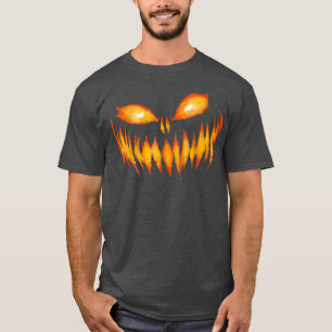 Camiseta Disfraz de Halloween Jack O' Lantern Pumpkin Face 
