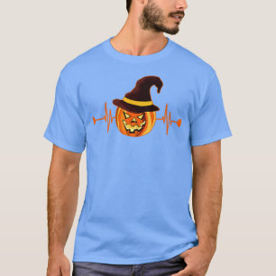 Camiseta Disfraz de Halloween Jack O Lantern Pumpkin Face E