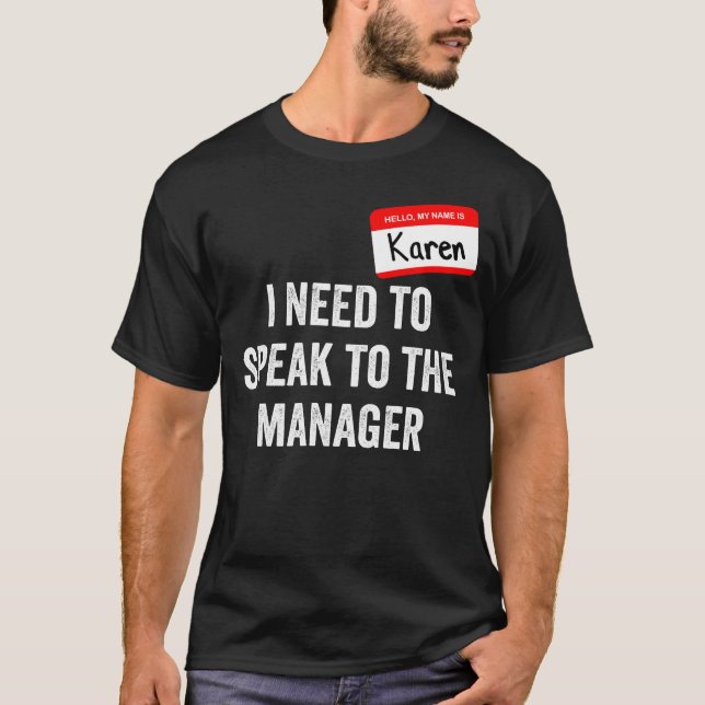 Camiseta Disfraz de Halloween Karen - Halloween 2021 divert (Anverso)