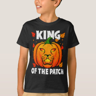 Camiseta Disfraz de Halloween León Calabaza Rey Del Parche