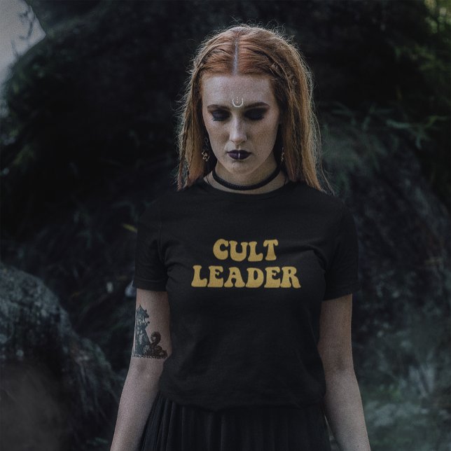 Camiseta Disfraz de Halloween, líder de culto (Subido por el creador)