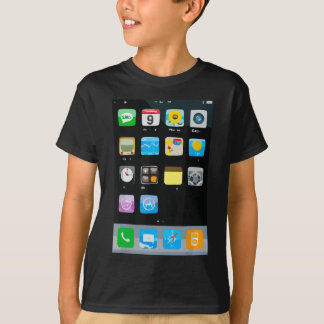 Camiseta Disfraz de Halloween para aplicación móvil de telé