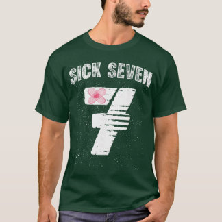 Camiseta Disfraz de Halloween Sick Seven 67
