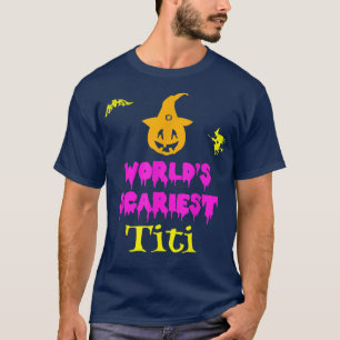 Camiseta Disfraz de Halloween titi más precario del mundo p