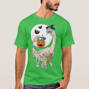 Camiseta Disfraz de Halloween Zombie Momia Dinosaurio Bruja