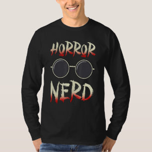 Camiseta Disfraz de Horror Nerd Halloween