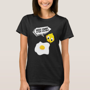 Camiseta Disfraz de huevo frito y pollo