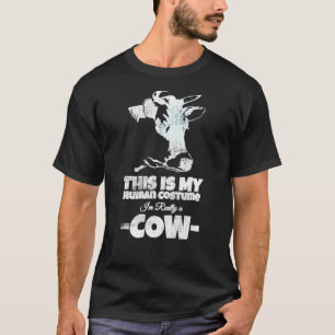 Camiseta Disfraz de humano de vaca Vacas lindas Animal Gran