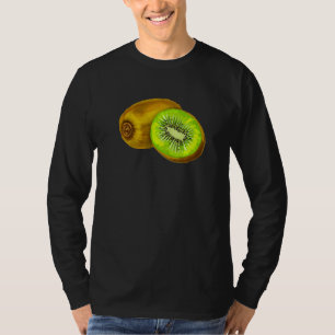 Camiseta Disfraz de Kiwi Fruta Kiwi Vacaciones Playa