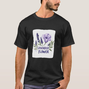 Camiseta Disfraz de lavanda para la temporada de flores de 