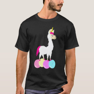 Camiseta Disfraz de Llama Alpaca Unicornio Divertido Animal