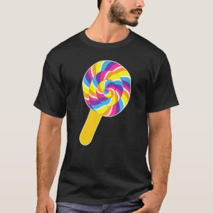 Camiseta Disfraz de Lollipop Rainbow Sucker Candy Halloween