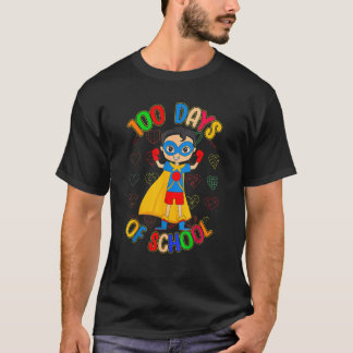 Camiseta Disfraz De Maestros Del Día 100 De La Escuela 100