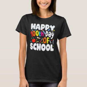 Camiseta Disfraz De Maestros Del Día 100 De La Escuela 100