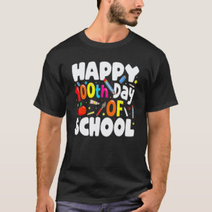 Camiseta Disfraz de maestros para el día 100 de la escuela