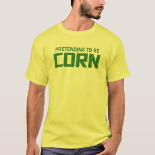 Camiseta Disfraz de maíz Gracioso Fiesta Halloween Niños Ho