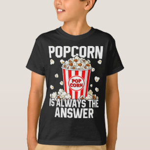 Camiseta Disfraz de maíz para amantes del palomitas de maíz