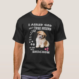 Camiseta Disfraz de mamá de perro de Zuchon, cobre de mezcl